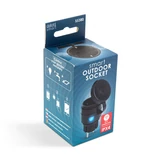 Kép 3/3 - Delight Smart kültéri konnektor dugalj, WiFi-s, 10A, 2.3kW