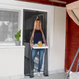Kép 3/5 - Delight szúnyogháló függöny ajtóra, mágneses, napraforgós, 100x210cm
