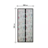 Kép 1/4 - Delight szúnyogháló függöny ajtóra, mágneses, madaras, 100x210cm