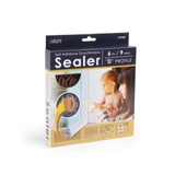 Kép 3/3 - Delight öntapadós ajtó- ablakszigetelő, D-profil, 9mmx6m, barna
