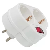 Kép 3/3 - Fali elosztó kapcsolóval, 2-es 250V