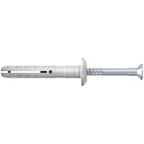 Kép 1/4 - Fischer N P beütődübel, lencsefejű cinkkel galvanizált csavarral 6x40mm, 50db