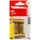 Kép 2/6 - Fischer MS sárgarézdübel 12x37mm K NV, 4db