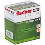 Kép 7/7 - Fischer UX R Green univerzális dübel, peremmel 6x50mm, 40db