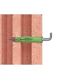 Kép 3/7 - Fischer UX Green R WH univerzális dübel 6x35mm, derékszög kampóval 4db