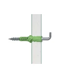Kép 4/7 - Fischer UX Green R WH univerzális dübel 6x35mm, derékszög kampóval 4db