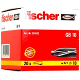 Kép 2/7 - Fischer GB 10 pórusbeton dübel, 20db