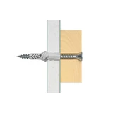 Kép 3/6 - Fischer UX univerzális dübel hosszú, peremmel 5x30mm R, 100db