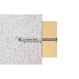 Kép 2/5 - Fischer FTP K 8 turbó gázbetondübel, 10x60mm 25db