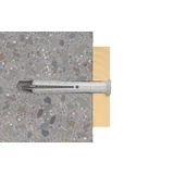 Kép 4/6 - Fischer N 6x40mm S beütődübel, süllyesztett fejű szegcsavarral 50db