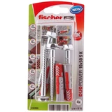 Kép 2/12 - Fischer DuoPower S dübel 10x50mm, csavarral 4db