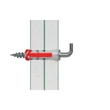 Kép 6/12 - Fischer DuoPower WH dübel 8x40mm, derékszög kampóval 4db