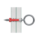 Kép 6/12 - Fischer DuoPower OH dübel 5x25mm, szemescsavarral 8db
