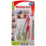 Kép 2/12 - Fischer DuoPower OH K dübel 10x50mm, szemescsavarral 2db