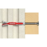 Kép 3/7 - Fischer DuoPower 5x25mm LD nylon dübel, 100db