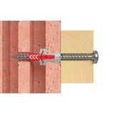 Kép 5/9 - Fischer DuoPower S PH dübel 5x25mm, csavarral 18db