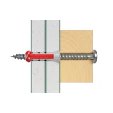 Kép 6/9 - Fischer DuoPower S PH dübel 5x25mm, csavarral 18db
