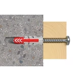 Kép 7/9 - Fischer DuoPower S PH dübel 5x25mm, csavarral 18db