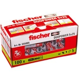 Kép 2/7 - Fischer DuoPower dübel 5x25mm, 100db