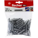 Kép 2/6 - Fischer SX 6x30mm TK nylondübel 100db