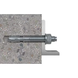 Kép 2/4 - Fischer FBN II 8/20 alapcsavar, cinkkel galvanizált, 50db