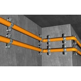 Kép 2/2 - Fischer gumibetétes csőbilincs, CSI 10mm, 100db