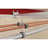 Kép 3/3 - Fischer FGRS M8/M10 csuklós gumibetétes bilincs 40-44mm