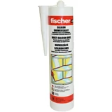 Kép 1/4 - Fischer DMS univerzális szilikon, fehér 280ml