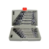 Kép 1/6 - Keltin K00106 racsnis csillag-villáskulcs készlet, 8-19 mm, 12db