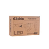 Kép 11/11 - Keltin K02313 Vízálló kerékpár lámpa USB töltéssel, IPX4 védelem