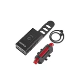 Kép 3/11 - Keltin K02313 Vízálló kerékpár lámpa USB töltéssel, IPX4 védelem