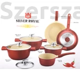 Kép 1/5 - Silver Royal SR-6010 Gránit bevonatos edény készlet, 10 részes