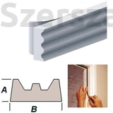 Kép 1/4 - Öntapadós Ajtó-Ablak Szigetelő "E" Profil (2 - 3,5mm) Barna