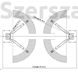 Kép 8/9 - Elektro-hidraulikus csápos emelő 3tonna / 220V / Torin QJY230C-E