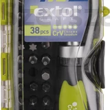 Kép 2/2 - Extol racsnis BIT csavarhúzó klt.; 38db-os