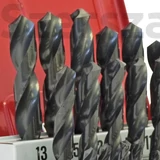 Kép 2/2 - Abraboro HSS-R fémcsigafúró készlet, 1.0-10.0mm, 19 részes