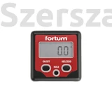 Kép 3/3 - Fortum digitális szögmérő, mérési tartomány: ±180° (0°-360°)