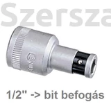 Kép 1/2 - Genius Tools bit adapter, 50mm, 1/2&quot;