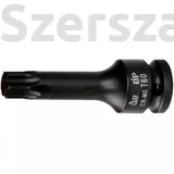 Kép 2/2 - Professional Genius Gépi Torx Bit-dugókulcs Készlet 1/2" T10-T70 15db-os / TX-415