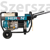 Kép 2/5 - Heron benzinmotoros áramfejlesztő, 6,8 kVA, 230V hordozható (EGI 68)
