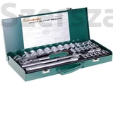 Kép 1/3 - Jonnesway S04H4728S Profi Dugókulcs Készlet 1/2" 28db-os