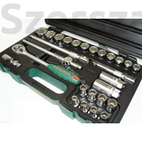 Kép 3/3 - Jonnesway Profi Dugókulcs Készlet 1/2" 27db-os / S68H4127S