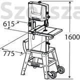 Kép 5/5 - Makita LB1200F Szalagfűrész 900W