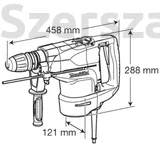 Kép 3/3 - Makita HR4501C Fúró- Vésőkalapács SDS-MAX 1350W 10,1J