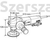 Kép 4/4 - Makita PW5000CH Vizes Csiszoló 900W