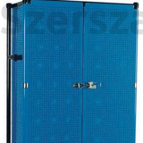 Kép 2/2 - Gurulós műszerállvány zárható ajtóval 152x70x53cm (TB002)