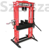 Kép 3/4 - Pneumatikus műhelyprés állvánnyal 50 tonna (Levegős működtetésű)