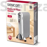 Kép 2/2 - Sencor SOH 3009BE Elektromos olajradiátor