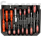 Kép 5/9 - Szerszámkészlet 1/2"&amp;1/4"  187db-os