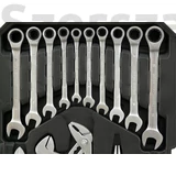 Kép 7/9 - Szerszámkészlet 1/2"&amp;1/4"  187db-os